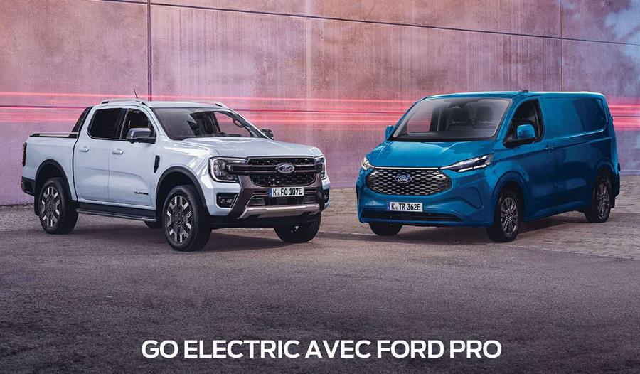 Passez à l’électrique, Ford Pro s’occupe du reste