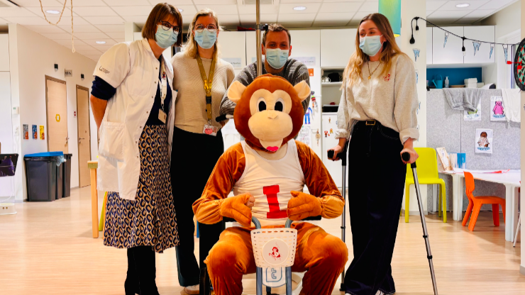 Infuuts geeft kinderen met infuus meer bewegingsvrijheid