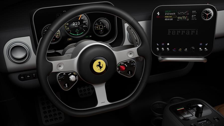 Ferrari Luce zet nieuwe standaard voor HMI en interieur